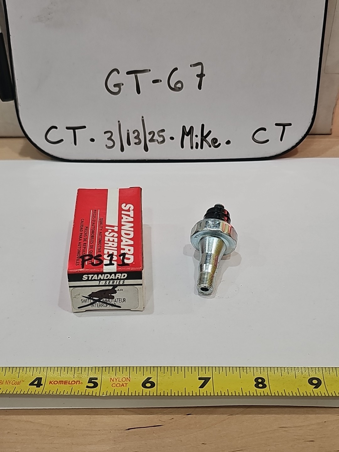 Standard PS11 Oil Pressure Switch