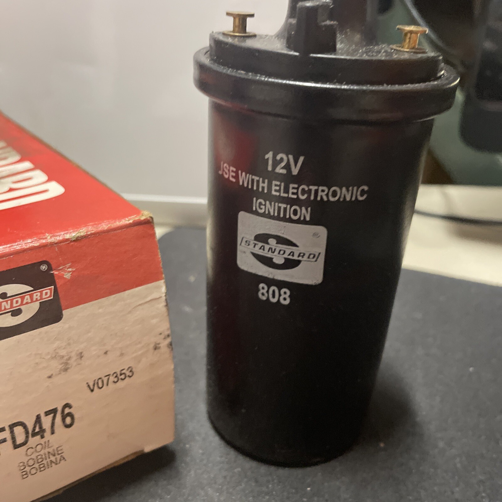 Standard Plus FD-476 Ignition Coil 12V for 1976-1987 Ford Products New Old Stock - Image 4