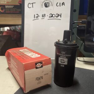 Standard Plus FD-476 Ignition Coil 12V for 1976-1987 Ford Products New Old Stock