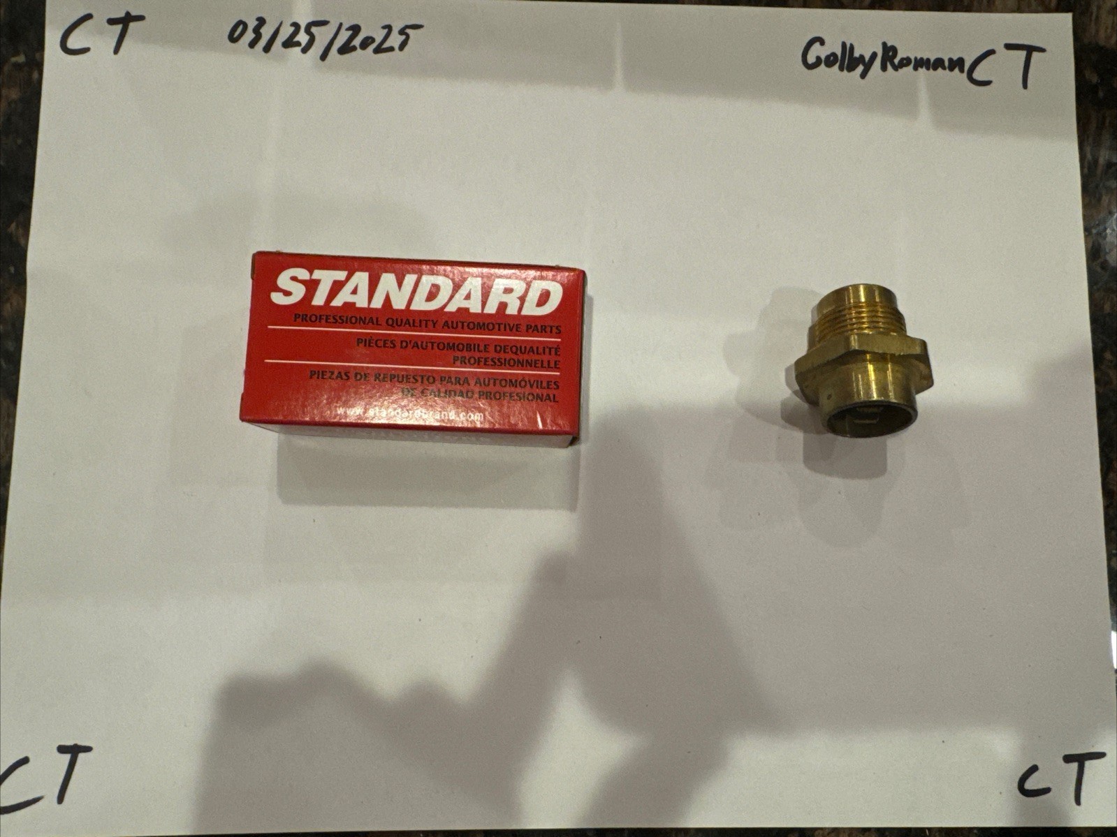 Standard TS-164 Engine Cooling Fan Switch 1983-1984 Renault Alliance 1984 Encore