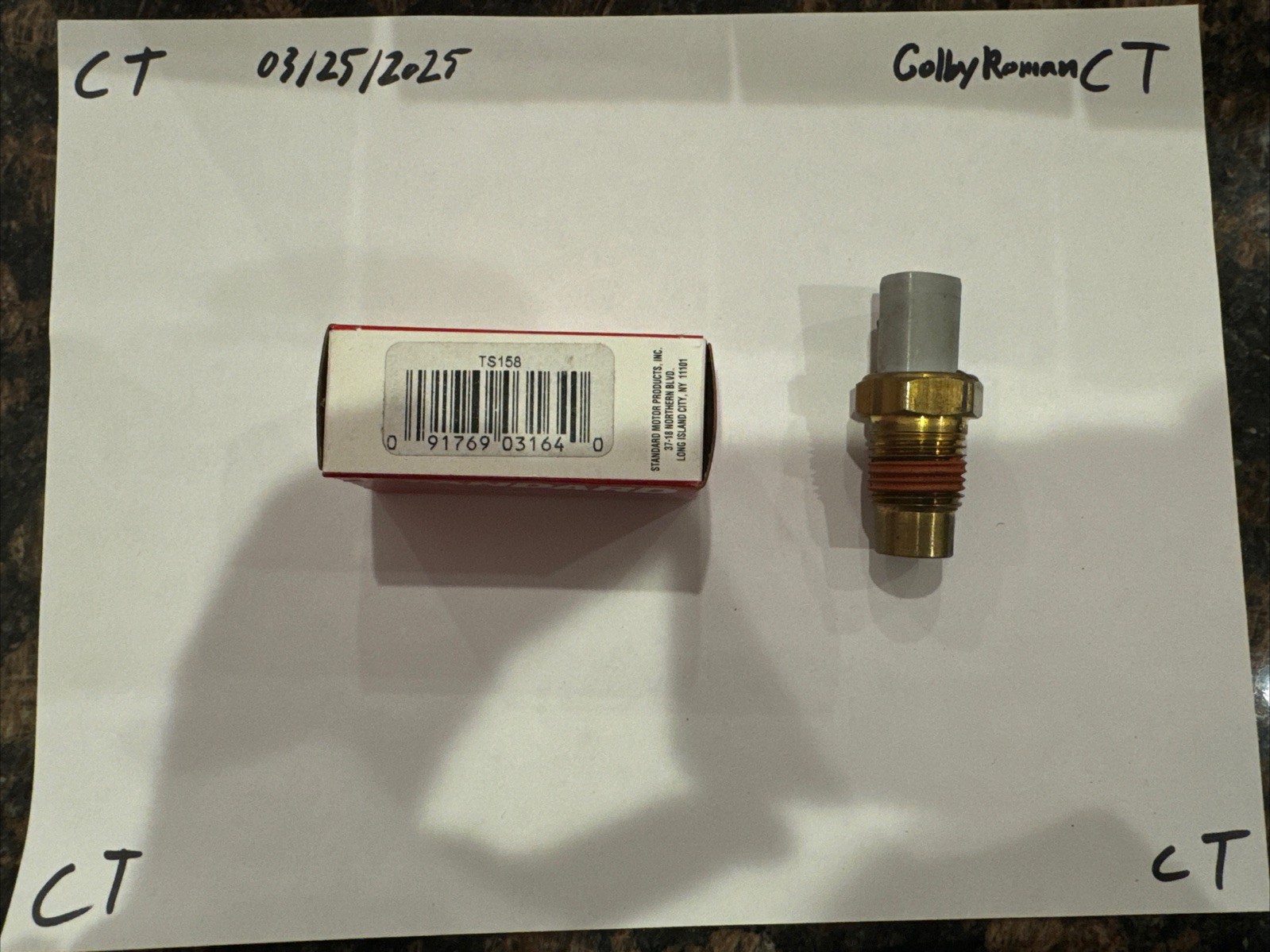 Standard TS158 Reman Engine Cooling Fan Switch - Image 4