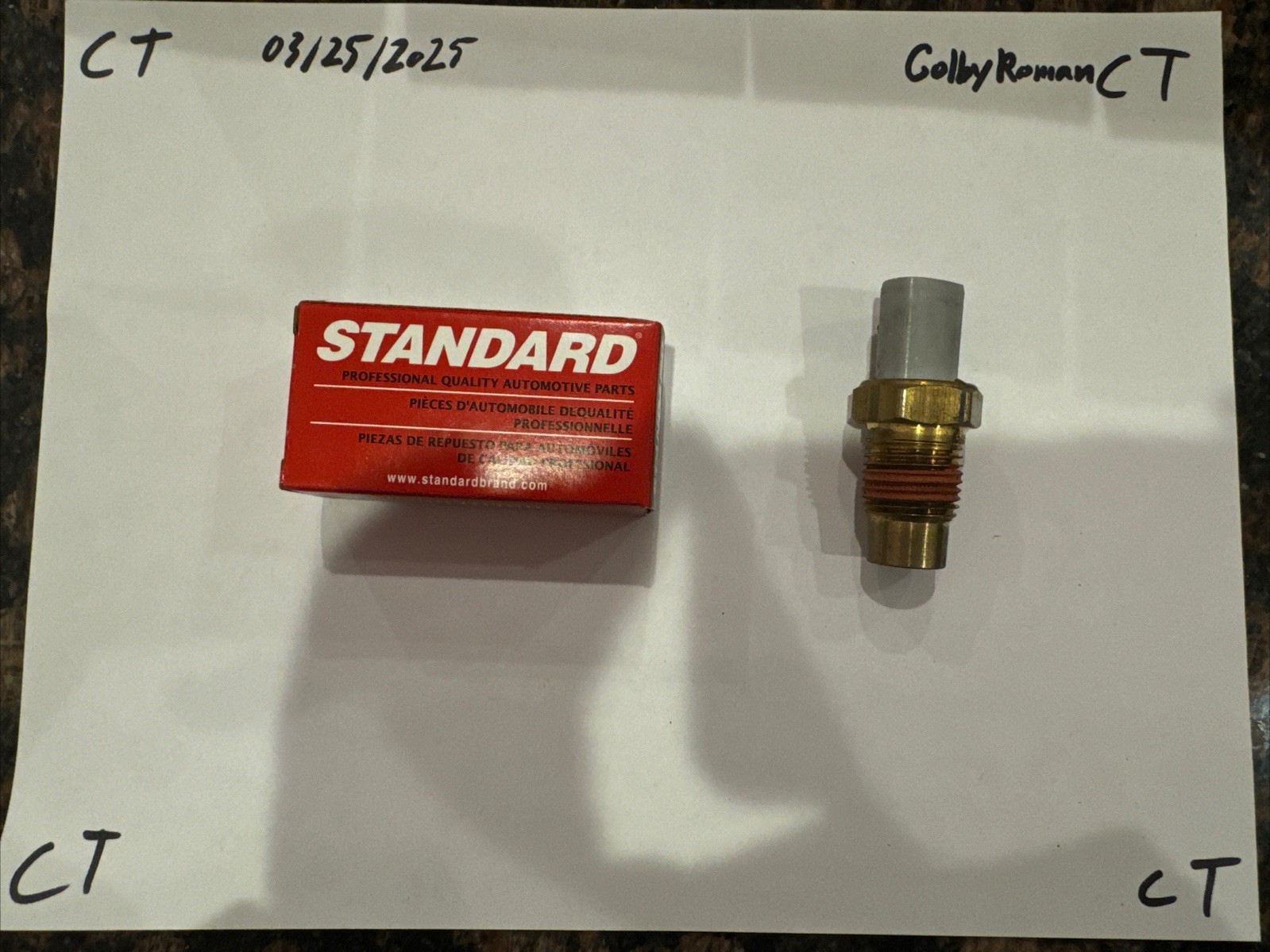 Standard TS158 Reman Engine Cooling Fan Switch