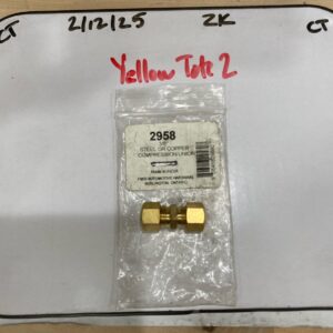 Steel or Copper Compression Union 3/8" 2958 FMSI (single)