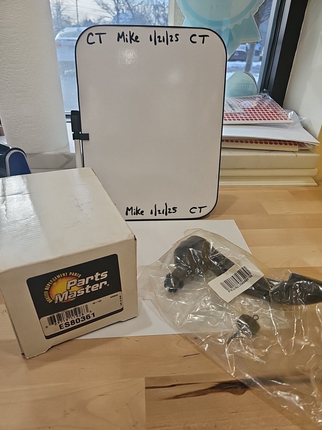 Steering Tie Rod End-4 Door, Sedan Parts Master ES80361