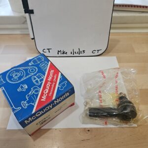 Steering Tie Rod End McQuay-Norris ES2942 fits 1988 Honda Prelude