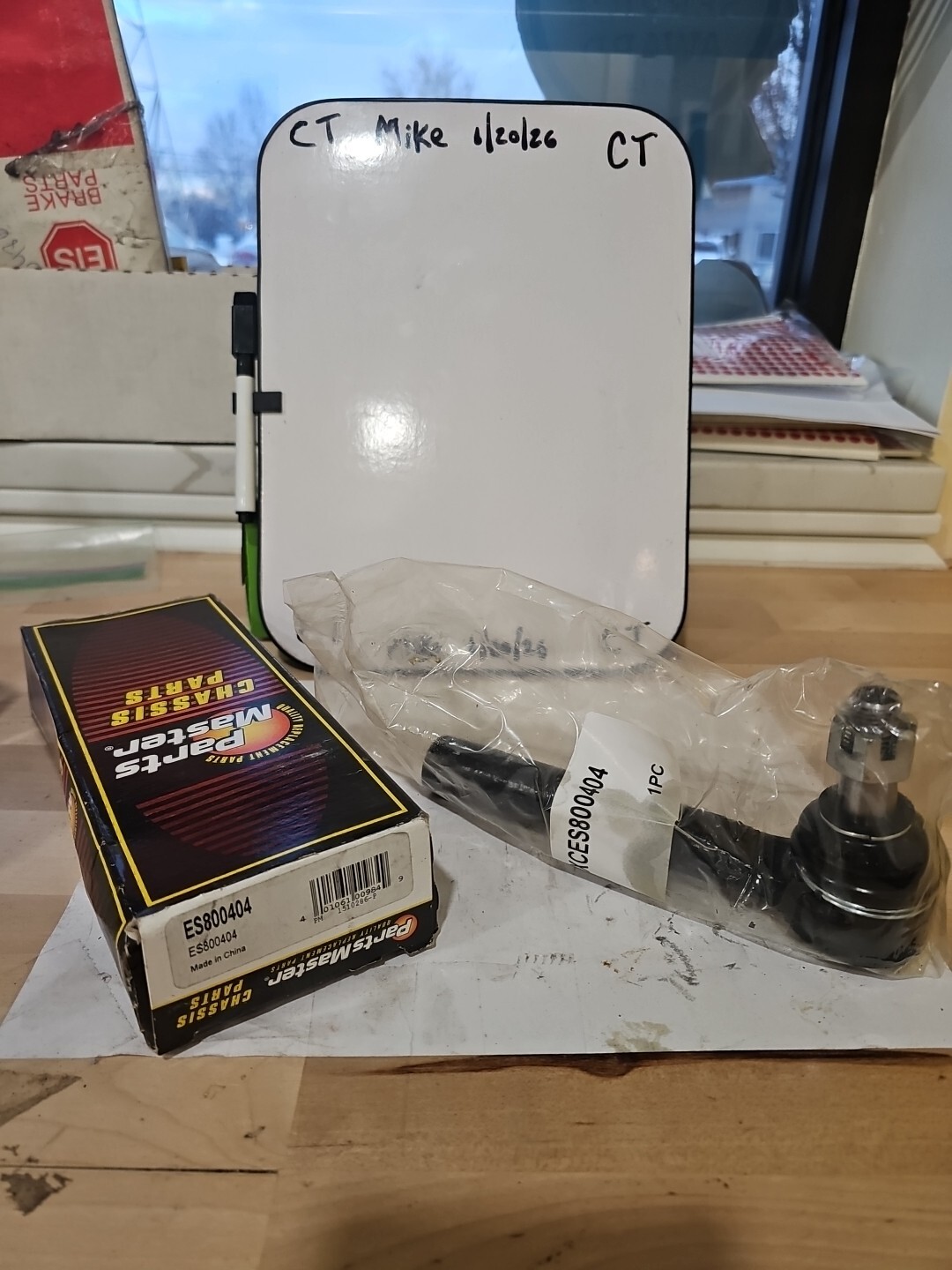 Steering Tie Rod End Parts Master ES800404 fits 2004 Nissan Quest