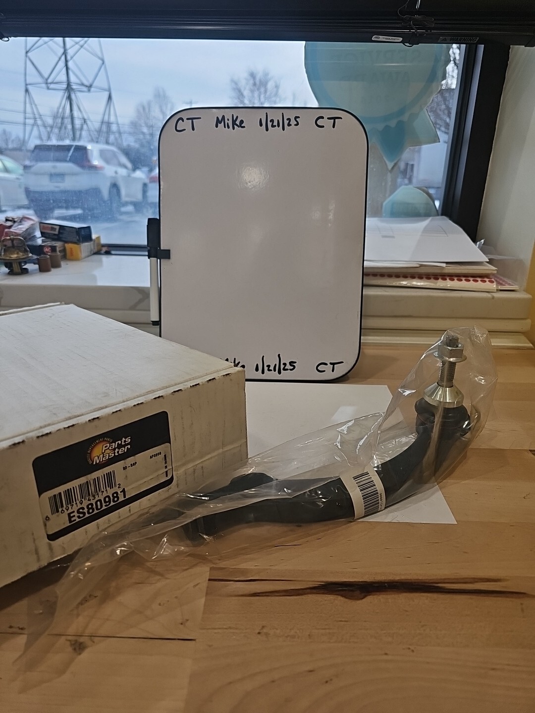 Steering Tie Rod End Parts Master ES80981