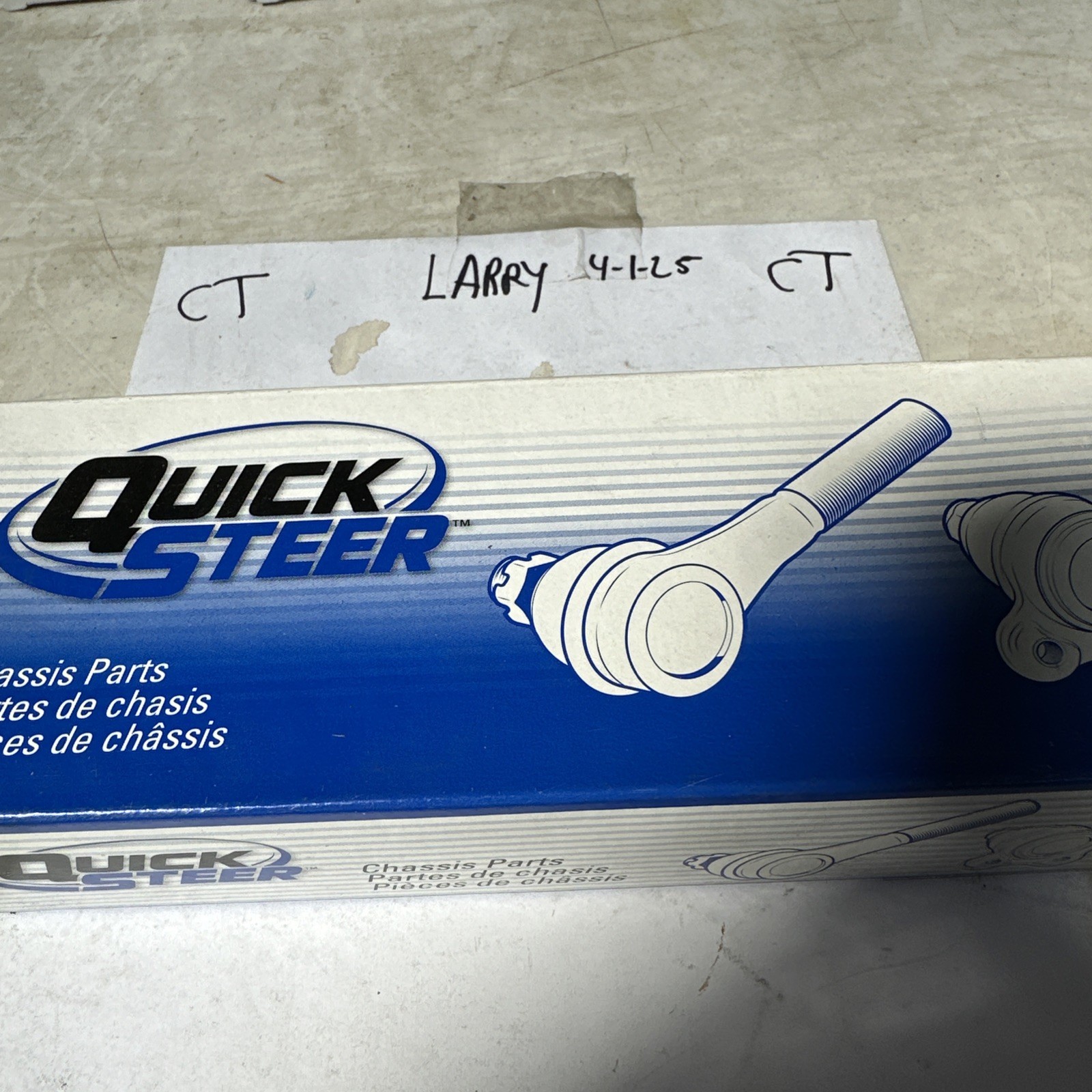 Steering Tie Rod End QuickSteer ES2019RLT