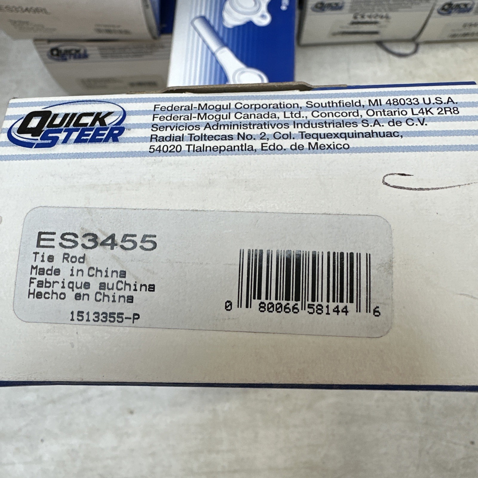 Steering Tie Rod End QuickSteer ES3455 - Image 3