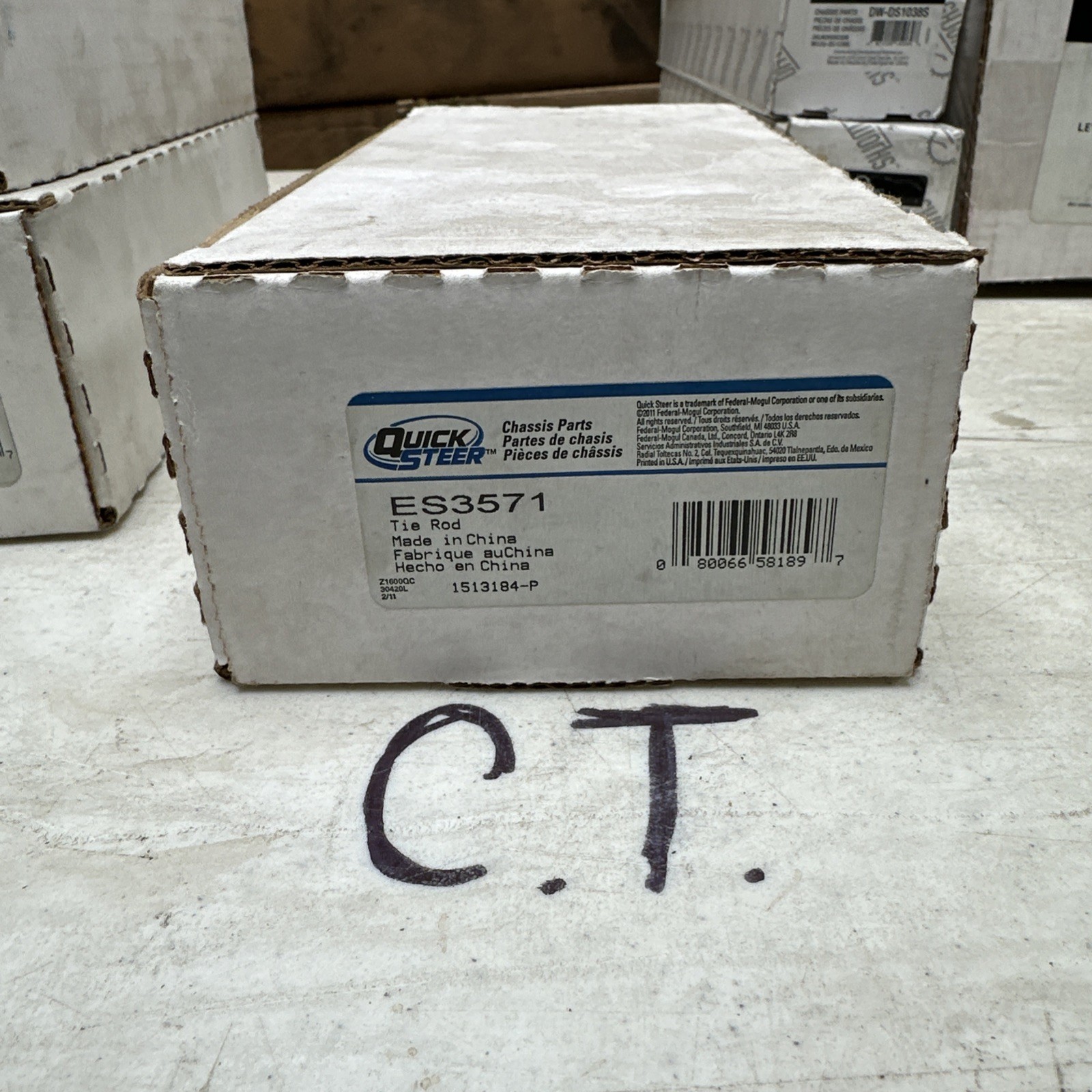 Steering Tie Rod End QuickSteer ES3571