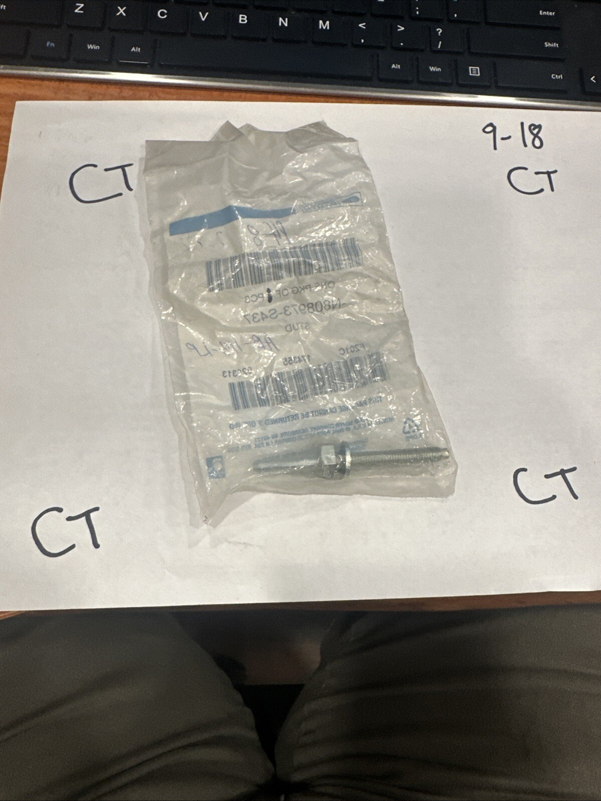 Stud Part Number - N808973-S437 For Ford - Image 3