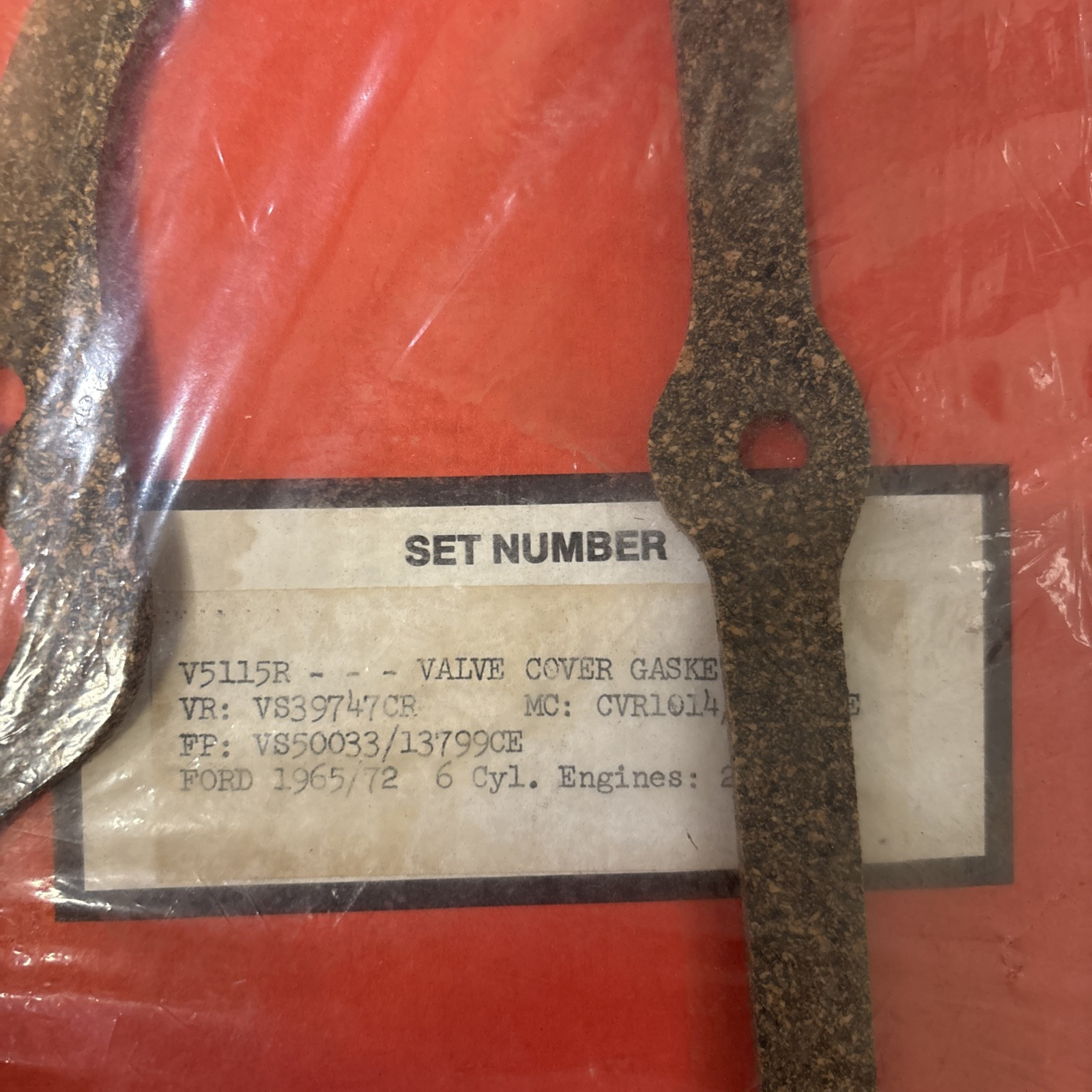 Supreme Valve Cover Gasket Set V5115R Replaces VS39747CR - Image 3