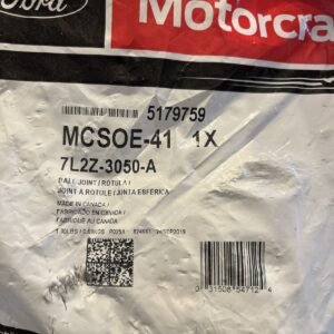 Suspension Ball Joint Front Lower MOTORCRAFT MCSOE-41, 7L2Z-3050-A