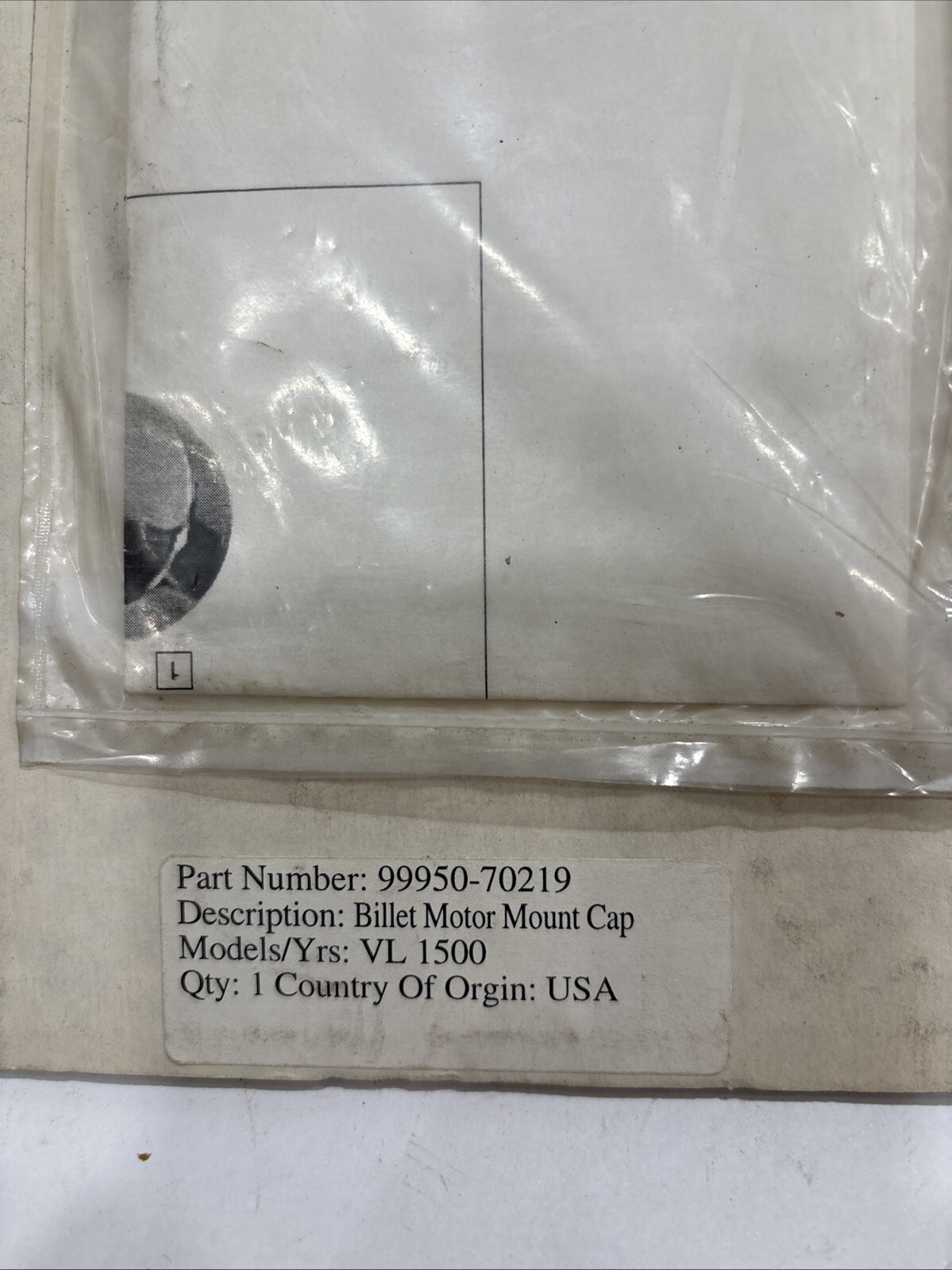 Suzuki Genuine OEM Motor Mount Cap VL1500 Intruder 1500 99950-70219 NOS - Image 4