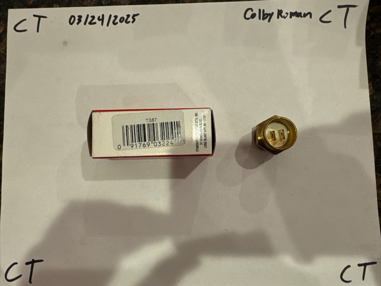 TS-87 Fan Switch for Chevy Suburban Ram Van Le Baron Chevrolet V2500 Dodge Omni - Image 3