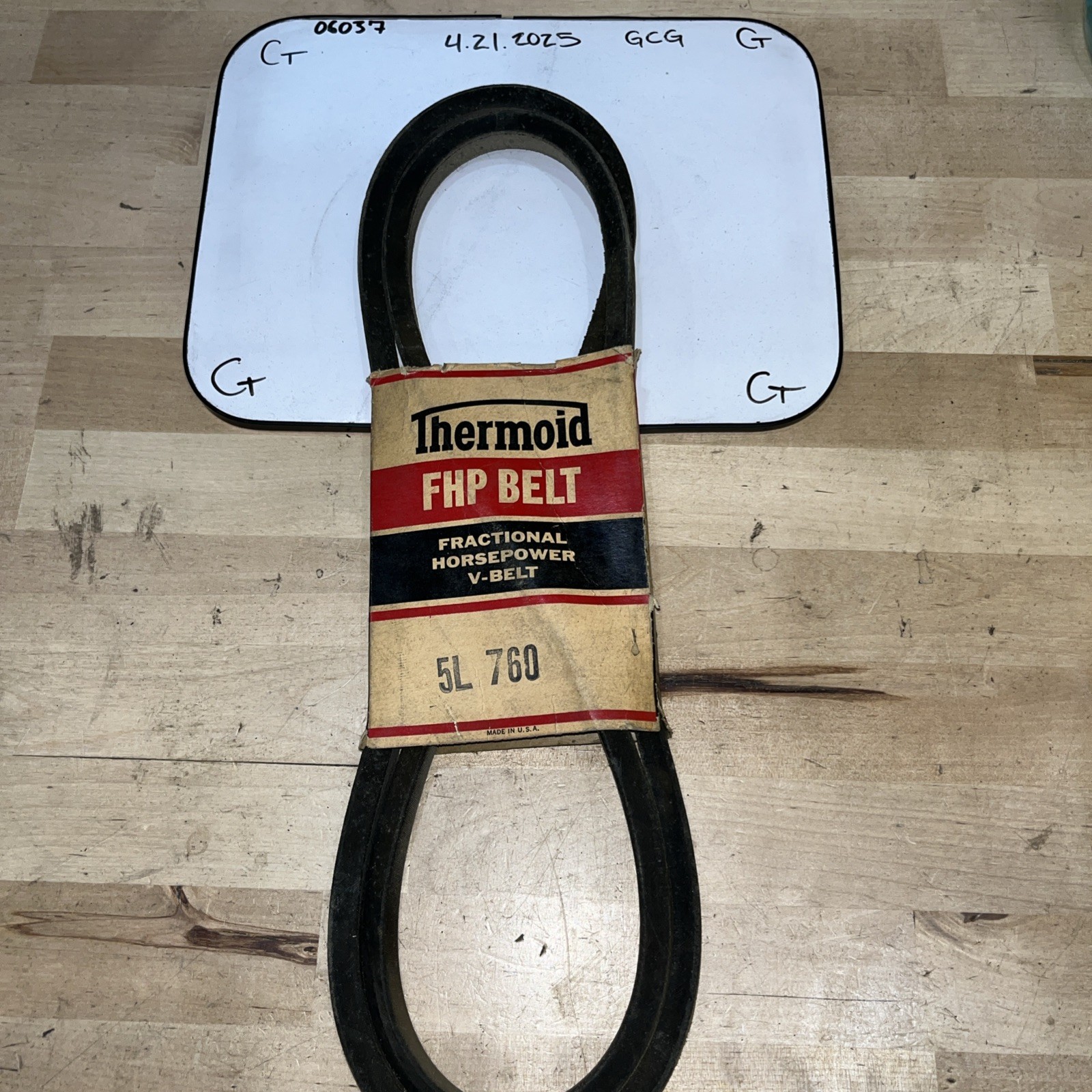 Thermoid FHP Belt 5L 760 (Fractional Horse Power V-Belt)