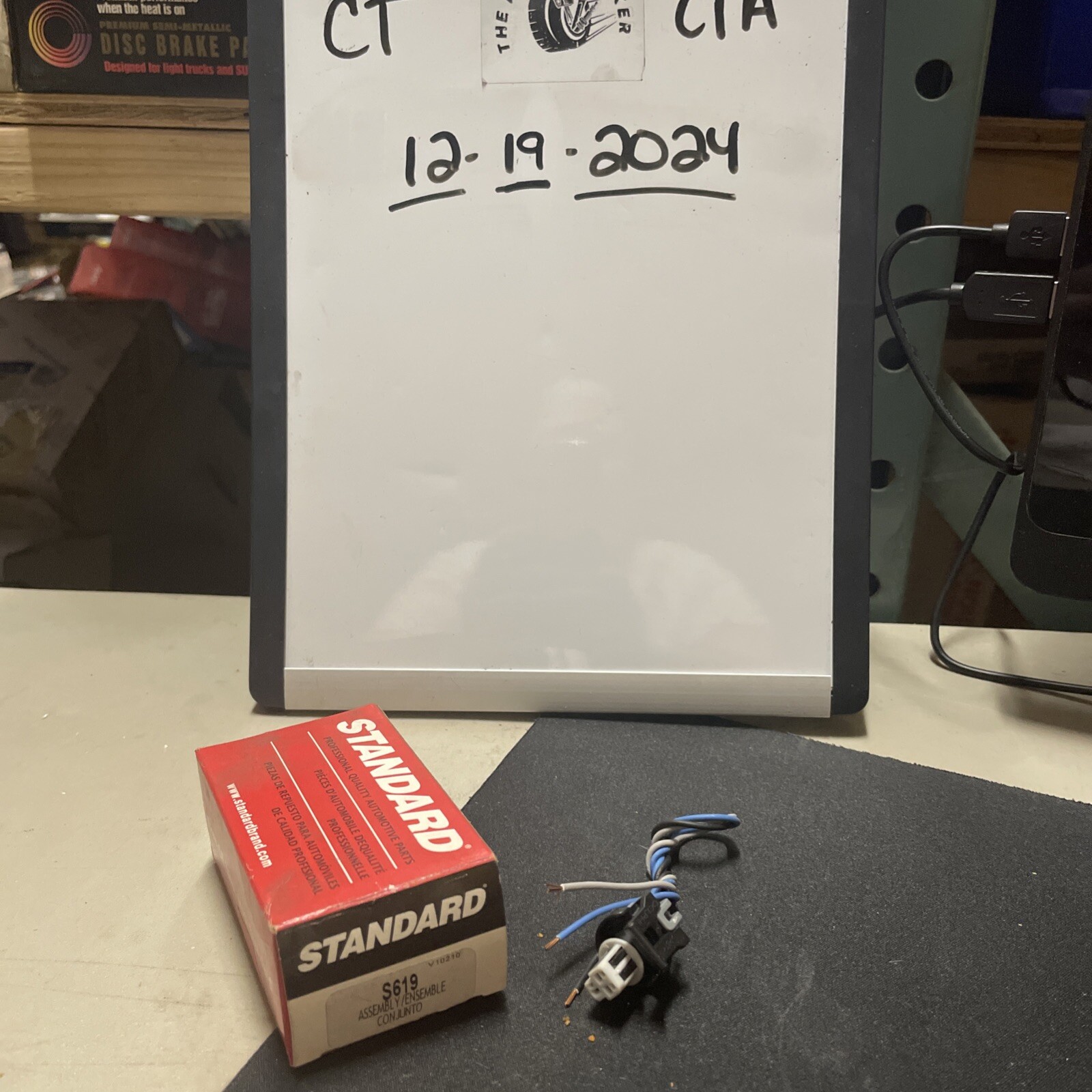 Throttle Position Sensor Connector-GAS Standard S-619