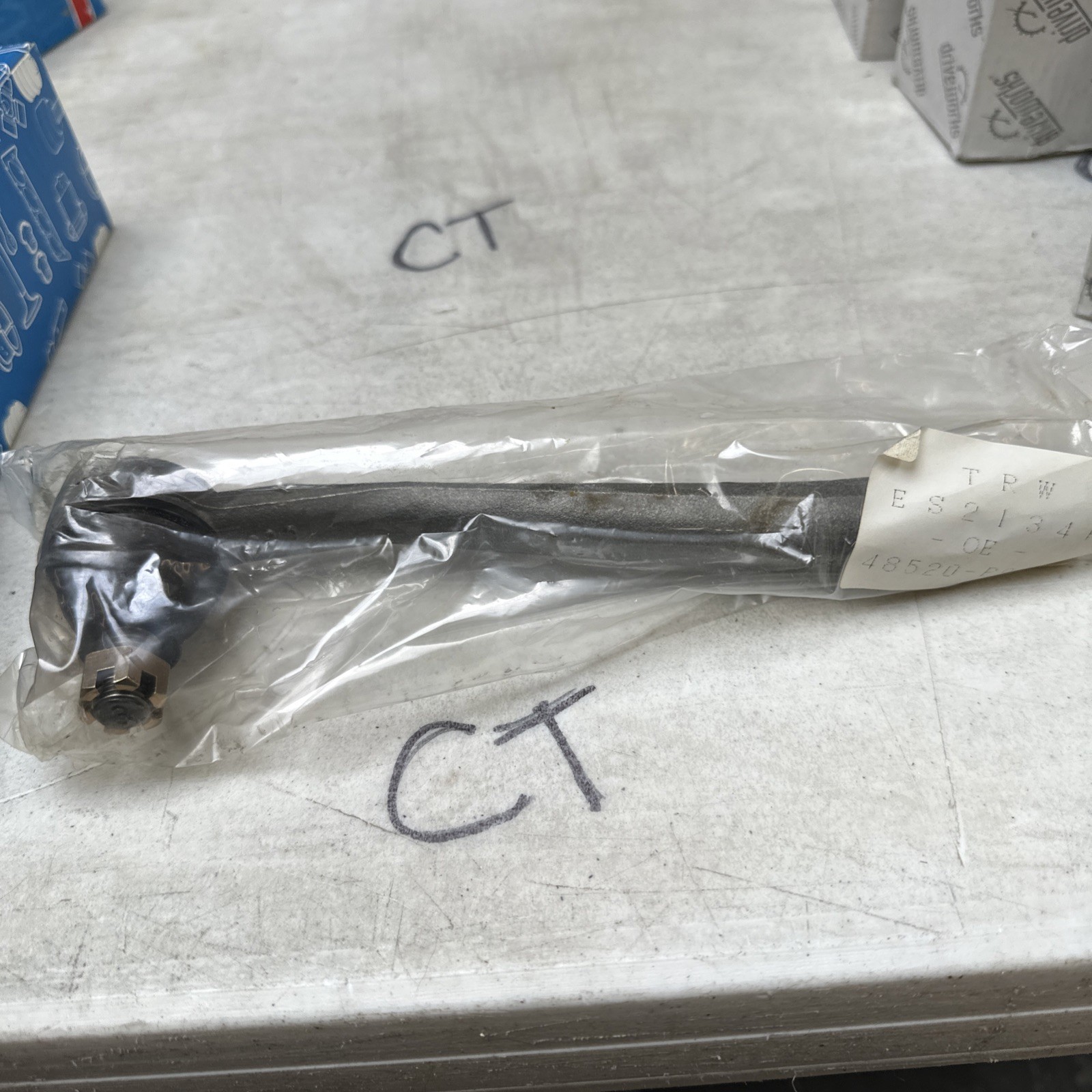 Tie Rod End Mog ES2134R fits Nissan 1979-83 NOS