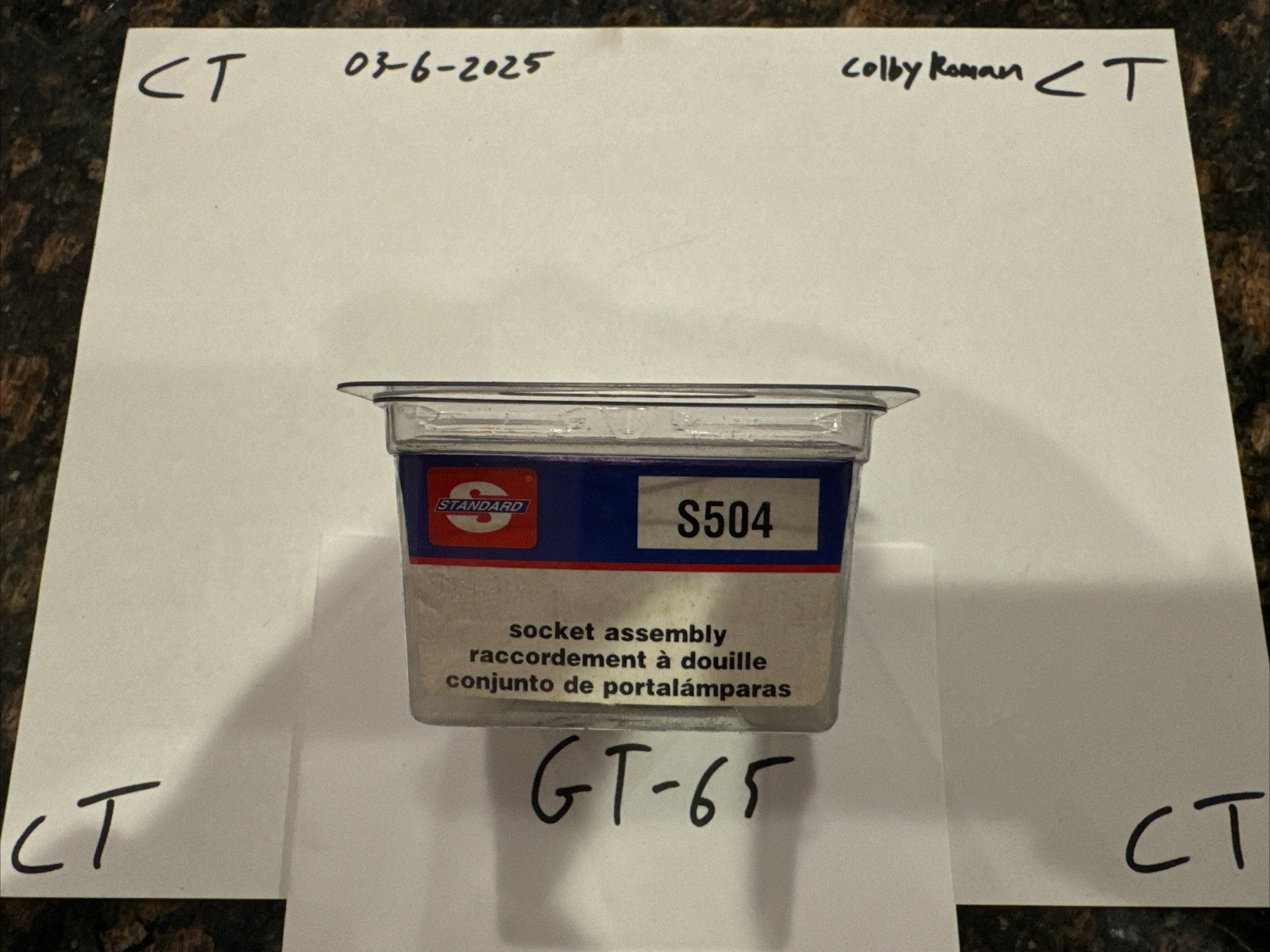 Turn Signal Light Socket Standard S-504 - Image 3