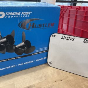 Turning Point Hustler 4-Blade Aluminum Propeller 13.25" x 17 Pitch R/H 21431730