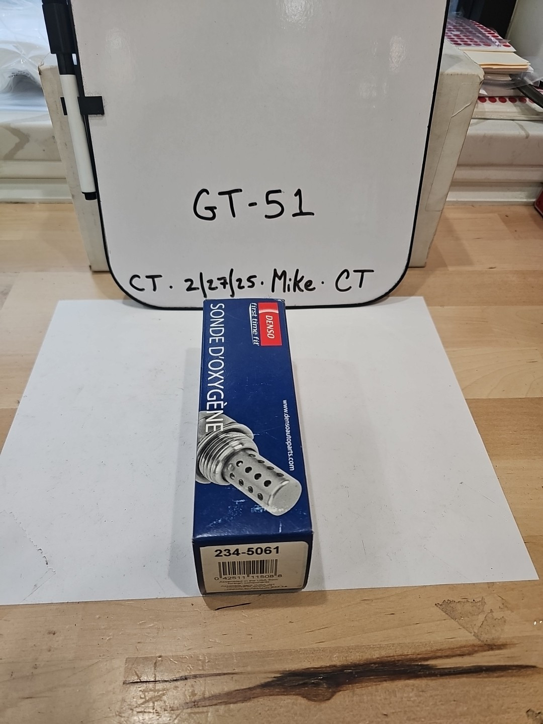 Upstream Air / Fuel Ratio Sensor for FX35, M35, G35, 350z Denso (234-5061)