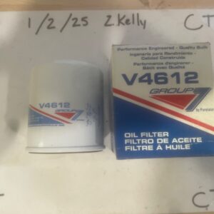 V4612 Group 7 Automotive Engine Oil Filter Group 7 V4612 Qty Of 1