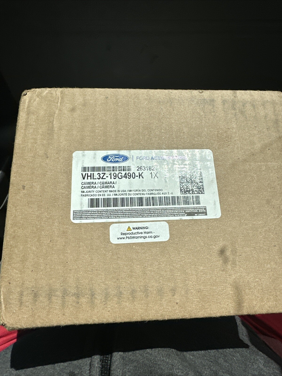 VHL3Z19G490K - CAMERA - PARKING - Ford