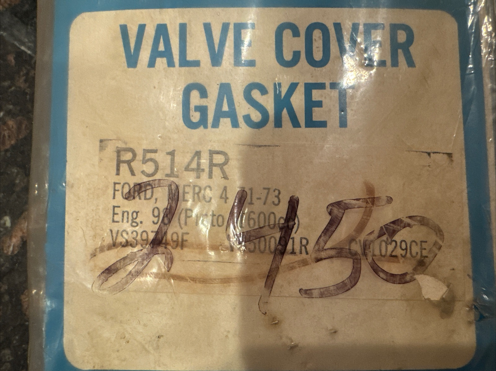 Valve Cover Gasket R514R (VS39749F) - Image 3