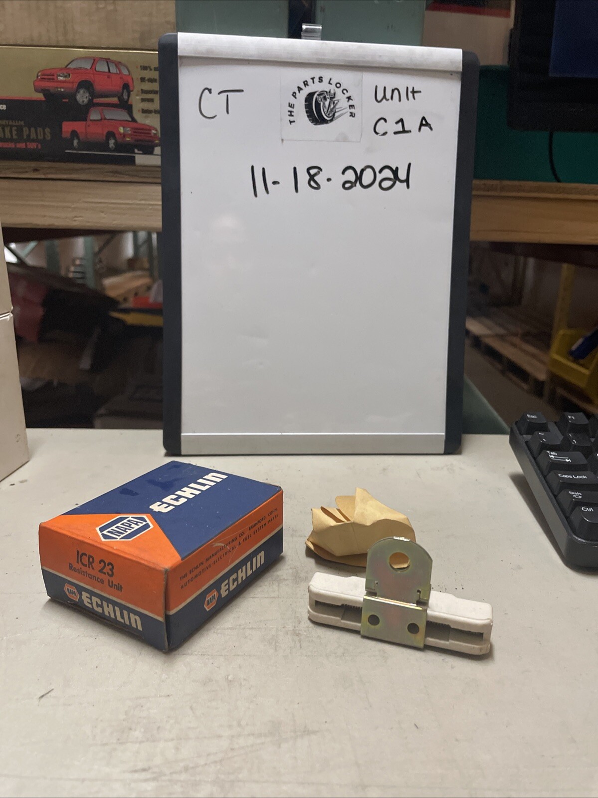 š„Vintage NAPA ECHLIN Resistance Unit ICR 23 New Old Stockš„