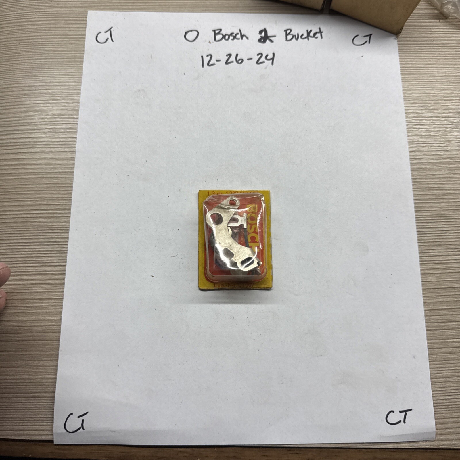 Vintage NEW OLD STOCK Mercedes Ignition Contact Points W113 230SL 250SL PAGODA