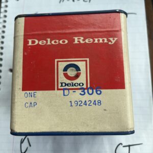Vintage NOS Delco Remy / Genuine GM D306 Distributor Cap 1924248 - Sealed Box