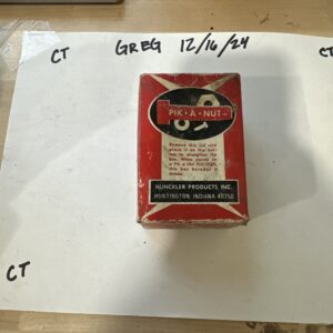 Vintage Pik-a-Nut Hardware 1/16 x1. HPI-8