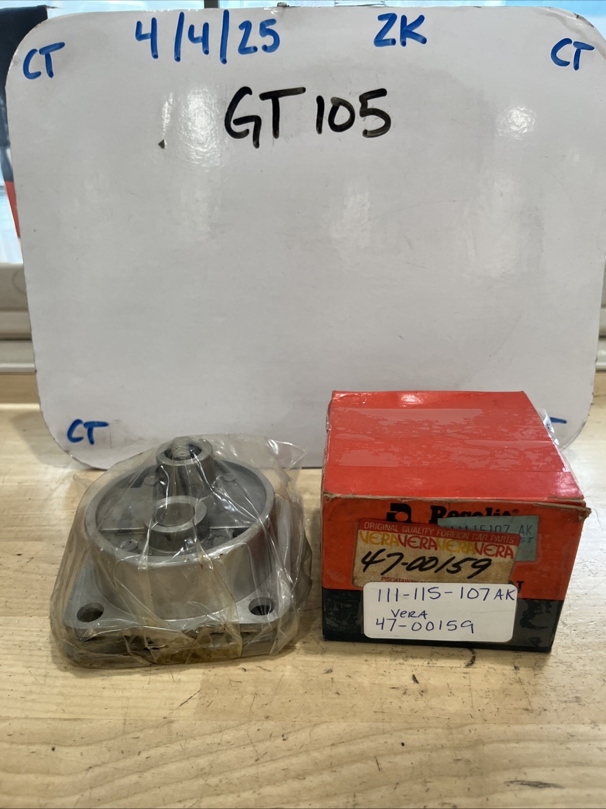 Vintage Resolit 111-115-107AK NOS Oil Pump for VW- NOS VW Parts (Vera 47-00159)