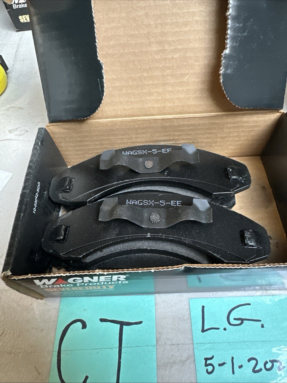 WAGNER SX249 SevereDuty; Semi-Metallic; Includes Installation Hardware - Image 3