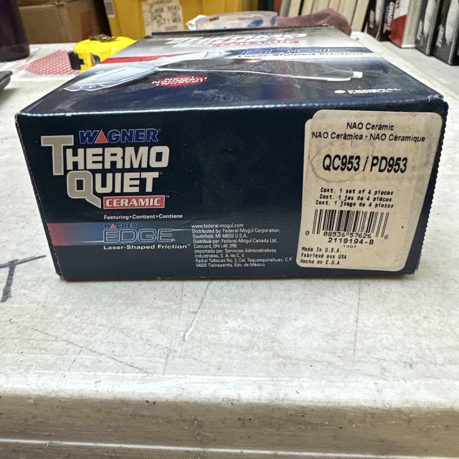 Wagner QC953 Brake Front Disc Brake Pad Set for 03-05 Aviator - Image 3