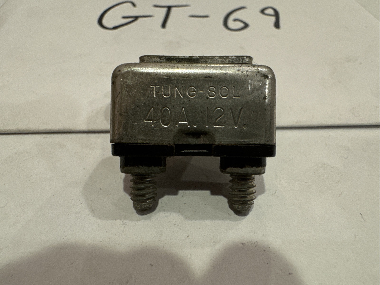 Wagner Tung-Sol Type 1 Auto Reset 12V 40A Cycling Circuit Breaker with Bracket - Image 3