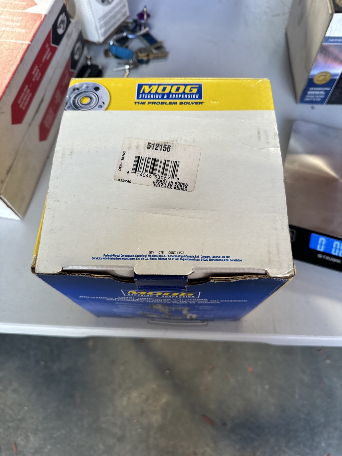 Wheel Bearing and Hub Assembly Moog 512156