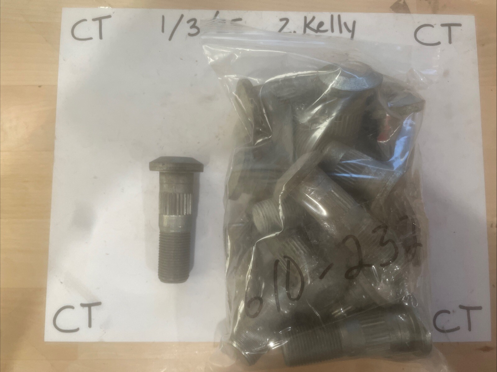 Wheel Lug Stud Dorman 610-232 (SOLD INDIVIDUALLY)