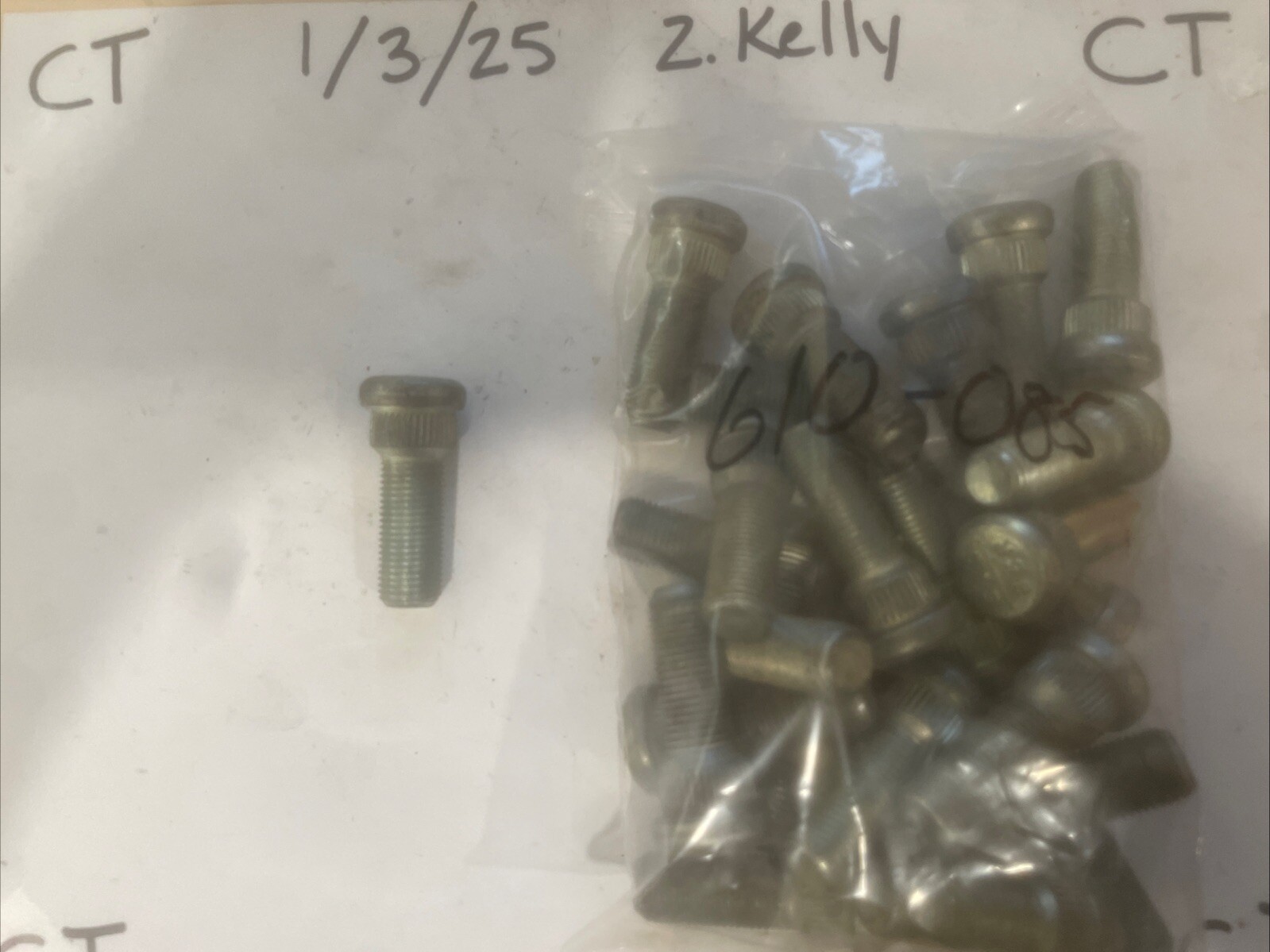 Wheel Lug Stud-Stud Dorman 610-085 (SOLD INDIVIDUALLY)