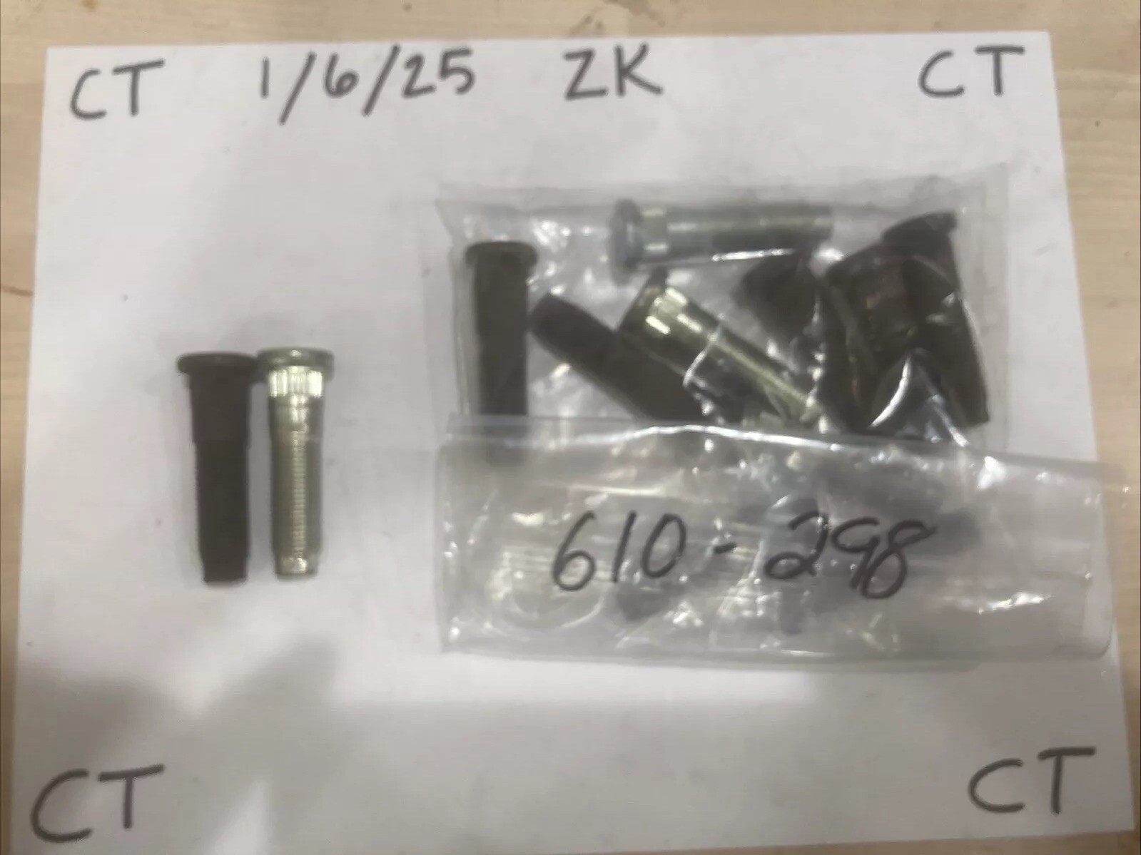 Wheel Lug Stud-Stud Dorman 610-298 (SOLD INDIVIDUALLY)