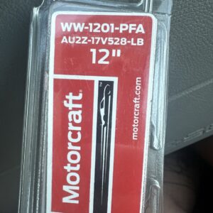 Windshield Wiper Blade-Premium Flat Motorcraft WW-1201-PFA