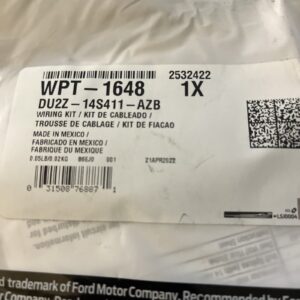 Wire Assembly - Motorcraft WPT-1648 / Ford DU2Z-14S411-AZB