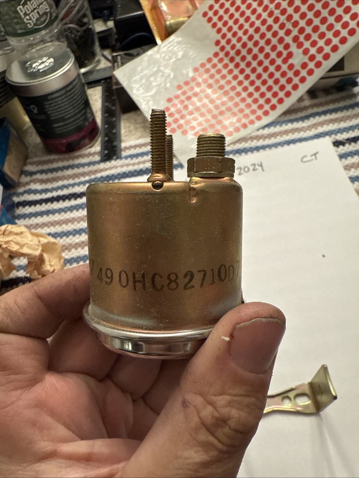 stewart warner 82710 air pressure gauge - Image 6