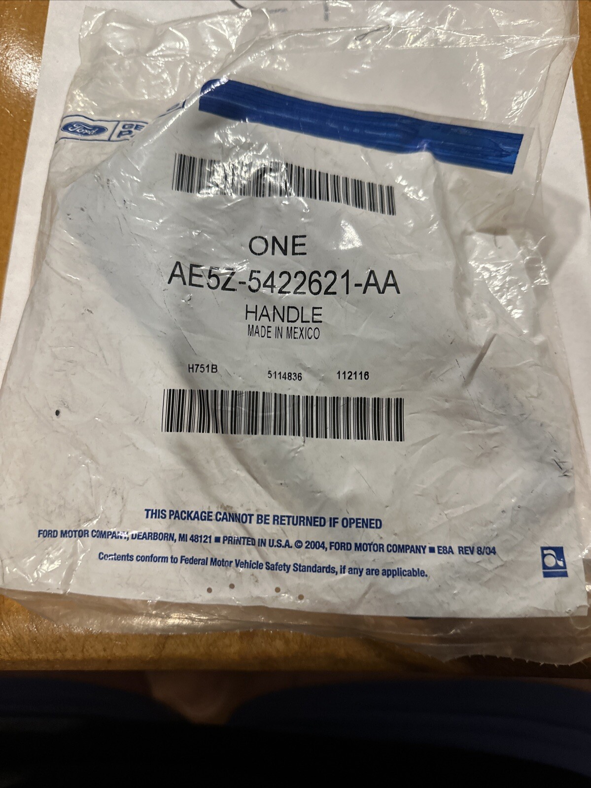 06 Thru 12 Ford Fusion OEM Front Left Driver Interior Door Handle Bezel Cover