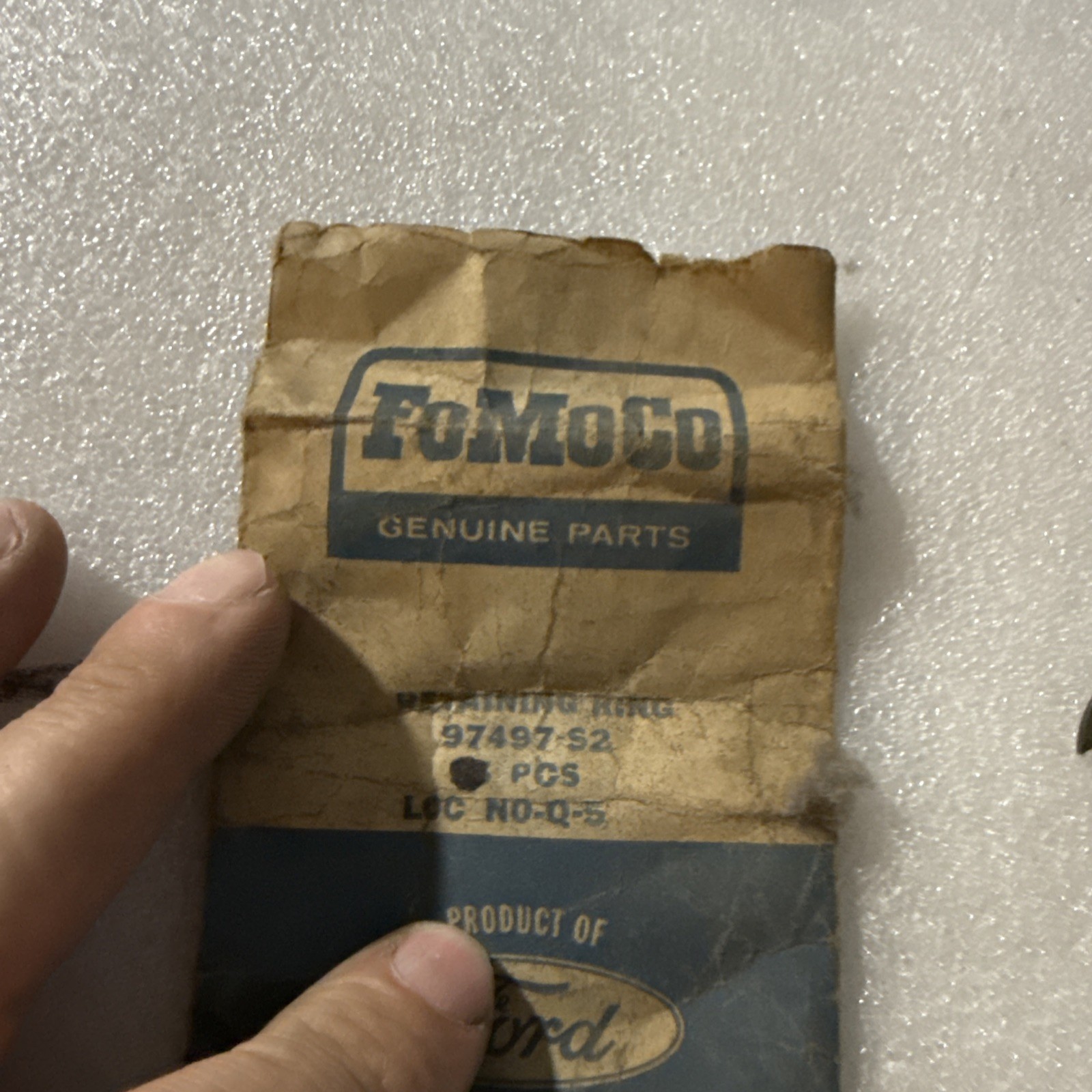 (1) Ford Retaining Ring 97497-s2 Sold Individually - Image 3