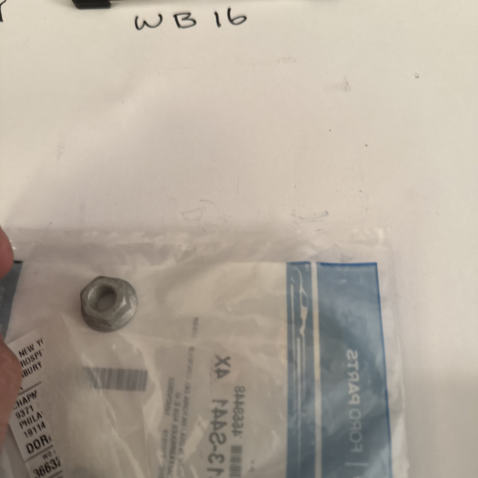 (1) Genuine Ford Condenser Nut Sold Individually W520413-S441 - Image 3