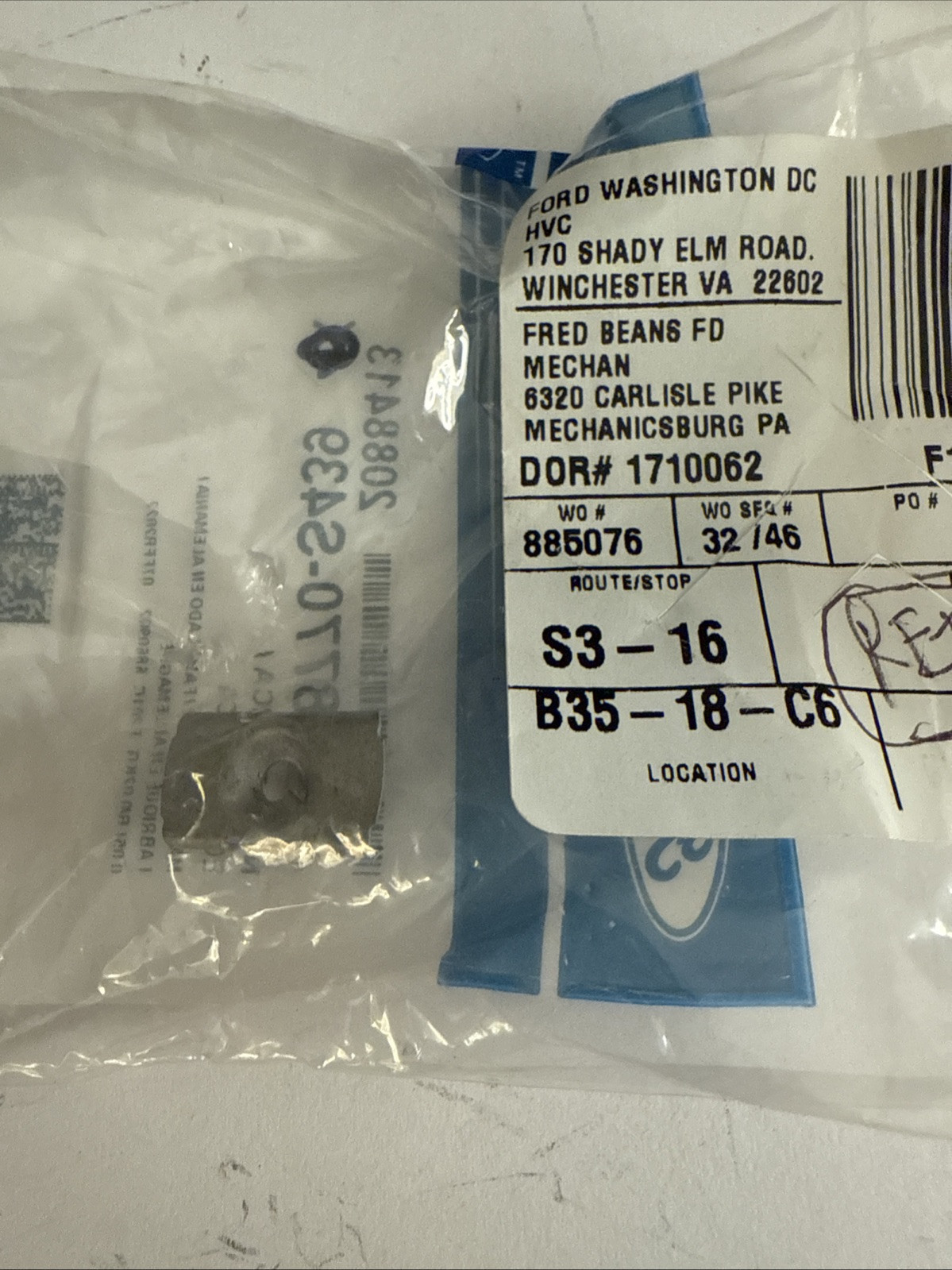 (1) Genuine Ford Lower Shield Nut W718770-S439 Sold Individually - Image 4