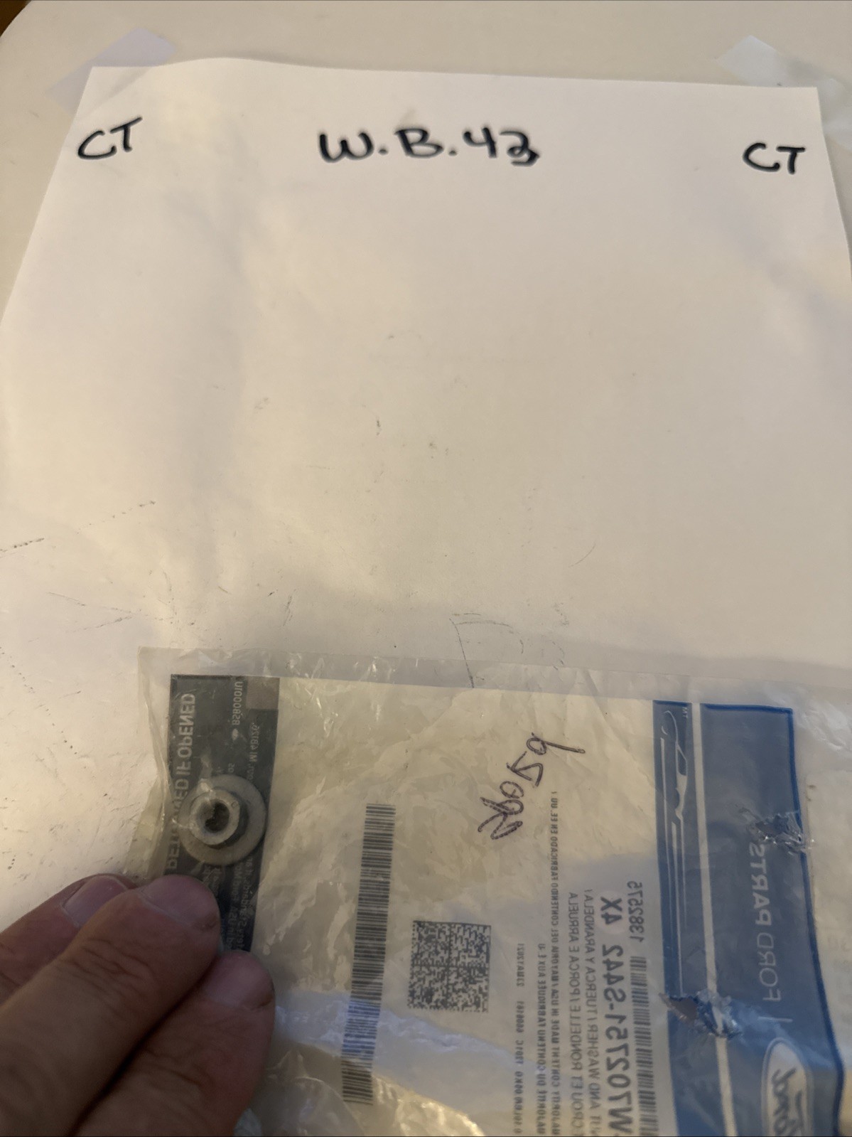 (1) Genuine Ford OE Nut - Special W702751-S442 Sold Individually - Image 3