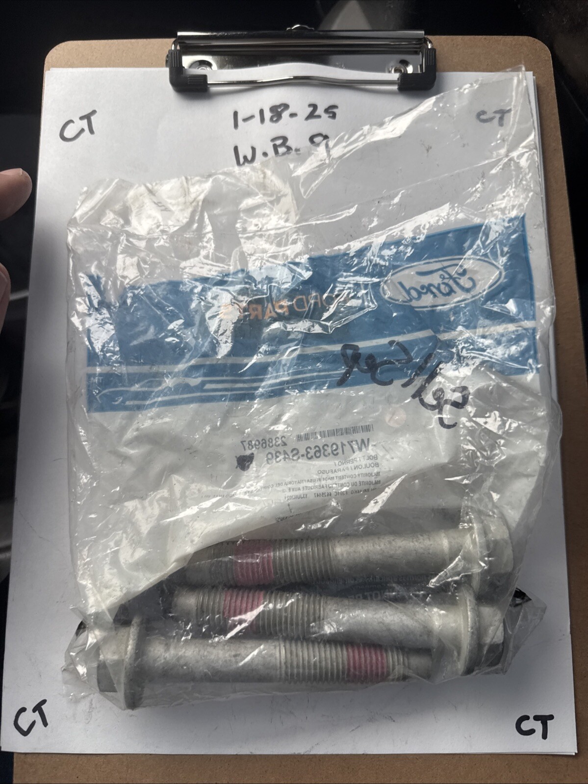 (1) Genuine Ford Oe Bolt W719363-S439 Sell Individually - Image 3