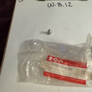 1 NOS Genuine Suzuki OEM 02112-0510A Screw